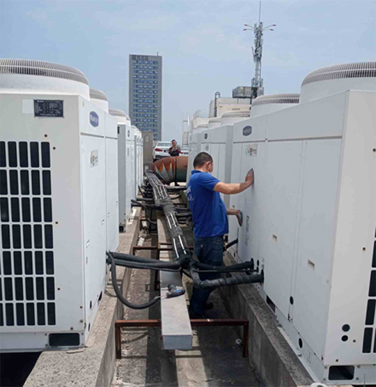 大安中央空调制热和不制冷系统维修方法